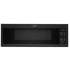 Whirlpool 30 Inch Wide 1.1 Cu. Ft. 1000 Watt Over the Range Microwave with LED Cooktop Lighting Black