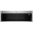 Whirlpool 30 Inch Wide 1.1 Cu. Ft. 1000 Watt 400 CFM Over the Range Microwave with Halogen Lighting Stainless Steel