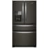Whirlpool 36 Inch Wide 24.5 Cu. Ft. Energy Star Certified Fingerprint Resistant French Door Refrigerator with Water and Ice Dispenser and Measured Fill Black Stainless Steel