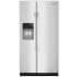 Whirlpool 36 Inch Wide 20.85 Cu. Ft. Fingerprint Resistant Side By Side Refrigerator with External Water and Ice Dispenser Fingerprint Resistant Stainless Steel