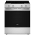 Whirlpool 30 Inch Wide 5.3 Cu. Ft. Slide In Fingerprint Resistant Electric Range with Air Cooking Technology and WipeClean Coating Fingerprint Resistant Stainless Steel