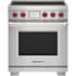 Finish: Wolf 30 Inch Wide 5.1 Cu. Ft. Free Standing Induction Range with Dual VertiFlow™ Convection System and Gourmet Mode Stainless Steel