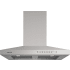 Finish: Wolf 30 Inch Wide Wall Mounted Range Hood Stainless Steel