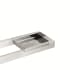 WS Bath Collections 4.5" Wall Mounted or Free Standing Soap Dish from the Skuara Collection Stainless Steel