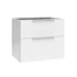WS Bath Collections Dalia 28" Single Wall Mounted Vanity Cabinet Only - Less Vanity Top Glossy White