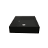 WS Bath Collections Unlimited 18-5/16" Rectangular Ceramic Vessel or Wall Mounted Bathroom Sink with Overflow Matte Black