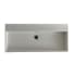 WS Bath Collections Unlimited 35" Ceramic Vessel or Wall Mounted Sink - Includes Overflow White