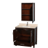 Wyndham Collection-WC-CG8000-36-SGL-UM-VAN-Open Vanity / Medicine Cabinet View