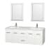 Wyndham Collection-WC-WHE009-60-DBL-UM-VAN-White Stone Top