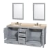 Wyndham Collection-WCS141472DUNOM24-Wyndham Collection-WCS141472DGYIVUNOM24-Open Drawers