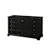 Wyndham Collection Deborah 59-1/4" Free Standing Single Wood Vanity Cabinet Only - Less Vanity Top Dark Espresso / Polished Chrome Hardware