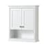 White / Polished Chrome Hardware