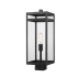 Z-Lite Nuri 21" Tall Outdoor Single Head Post Light Black