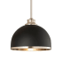 Z-Lite Landry 10" Wide Pendant Matte Black / Brushed Nickel
