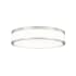 Z-Lite Ballord 16" Wide Flush Mount Drum Ceiling Fixture Brushed Nickel