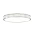 Z-Lite Stari 21" Wide Flush Mount Drum Ceiling Fixture Brushed Nickel