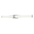 Z-Lite Egon 40" Wide LED Bath Bar with Matte Opal Glass Shade Brushed Nickel