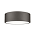 Z-Lite Coronado 13" Wide Flush Mount Drum Ceiling Fixture Bronze