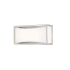 Z-Lite Baden 10" Wide LED Bath Bar Brushed Nickel