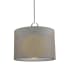 Z-Lite Arosia 20" Wide Drum Chandelier Chrome