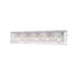 Z-Lite Glacier 37" Wide Vanity Light Brushed Nickel