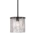 Z-Lite Glacier 9" Wide Pendant Matte Black