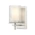 Z-Lite Grayson 9" Tall Wall Sconce Brushed Nickel