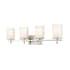 Z-Lite Grayson 4 Light 31" Wide Vanity Light Brushed Nickel