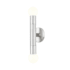 Z-Lite Stari 2 Light 12" Tall Bathroom Sconce Brushed Nickel