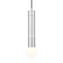 Z-Lite Stari 5" Wide Cord-Hung Mini Pendant Brushed Nickel
