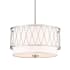 Z-Lite Dalton 3 Light 17" Wide Pendant Brushed Nickel