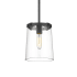Z-Lite Callista 8" Wide Mini Pendant Matte Black