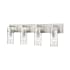 Z-Lite Fontaine 4 Light 34" Wide Bathroom Vanity Light Brushed Nickel