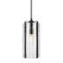 Z-Lite Alverton 8" Wide Mini Pendant Matte Black