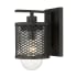 Z-Lite Kipton 11" Tall Bathroom Sconce Matte Black