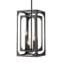 Z-Lite Easton 4 Light 10" Wide Mini Pendant Matte Black