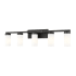 Z-Lite Danica 5 Light 39" Wide Vanity Light Matte Black