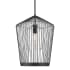 Z-Lite Lido 19" Wide Cage Pendant Matte Black