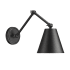 Z-Lite Regent 8" Tall Wall Sconce Matte Black
