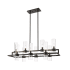 Z-Lite Datus 10 Light 43" Wide Taper Candle Chandelier Matte Black