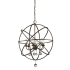 Z-Lite Acadia 6 Light 24" Wide Globe Chandelier with Crystal Spheres Golden Bronze
