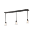 Z-Lite Annora 3 Light 48" Wide Linear Pendant Olde Bronze