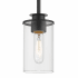 Z-Lite Savannah Single Light 5" Wide Mini Pendant Bronze