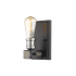Z-Lite Kirkland 9" Tall Faux Wood Wall Sconce Ashen Barnboard