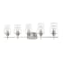 Z-Lite Joliet 5 Light 38" Wide Bathroom Vanity Light Brushed Nickel