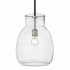 Z-Lite Bella 12" Wide Pendant Matte Black / Brushed Nickel
