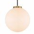 Z-Lite Parsons 14" Wide Pendant Matte Black / Olde Brass