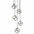 Z-Lite Vertical 5 Light 21" Wide Multi Light Pendant Bronze / Olde Brass
