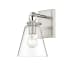 Z-Lite Harper 11" Tall Bathroom Sconce Brushed Nickel