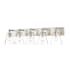 Z-Lite Harper 5 Light 40" Wide Bathroom Vanity Light Brushed Nickel